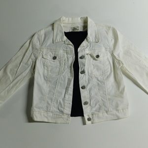 White Jean Jacket